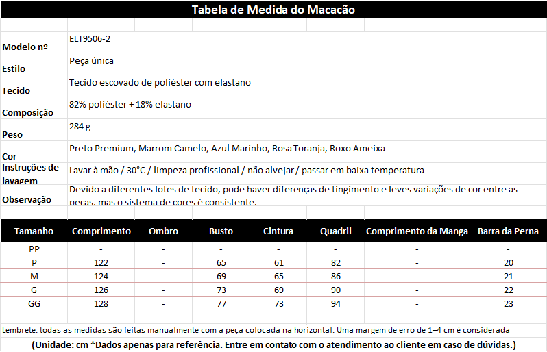 Macacão SculptBack Power