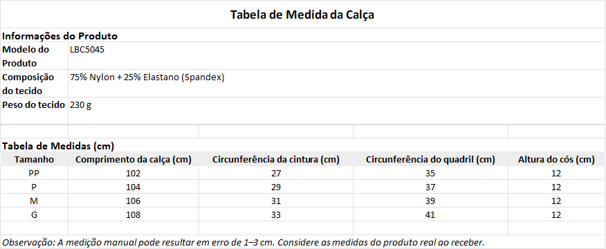 Conjunto SCALLOP FIT™