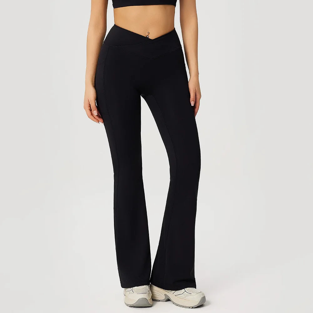 Calça Legging Flare Império Shape