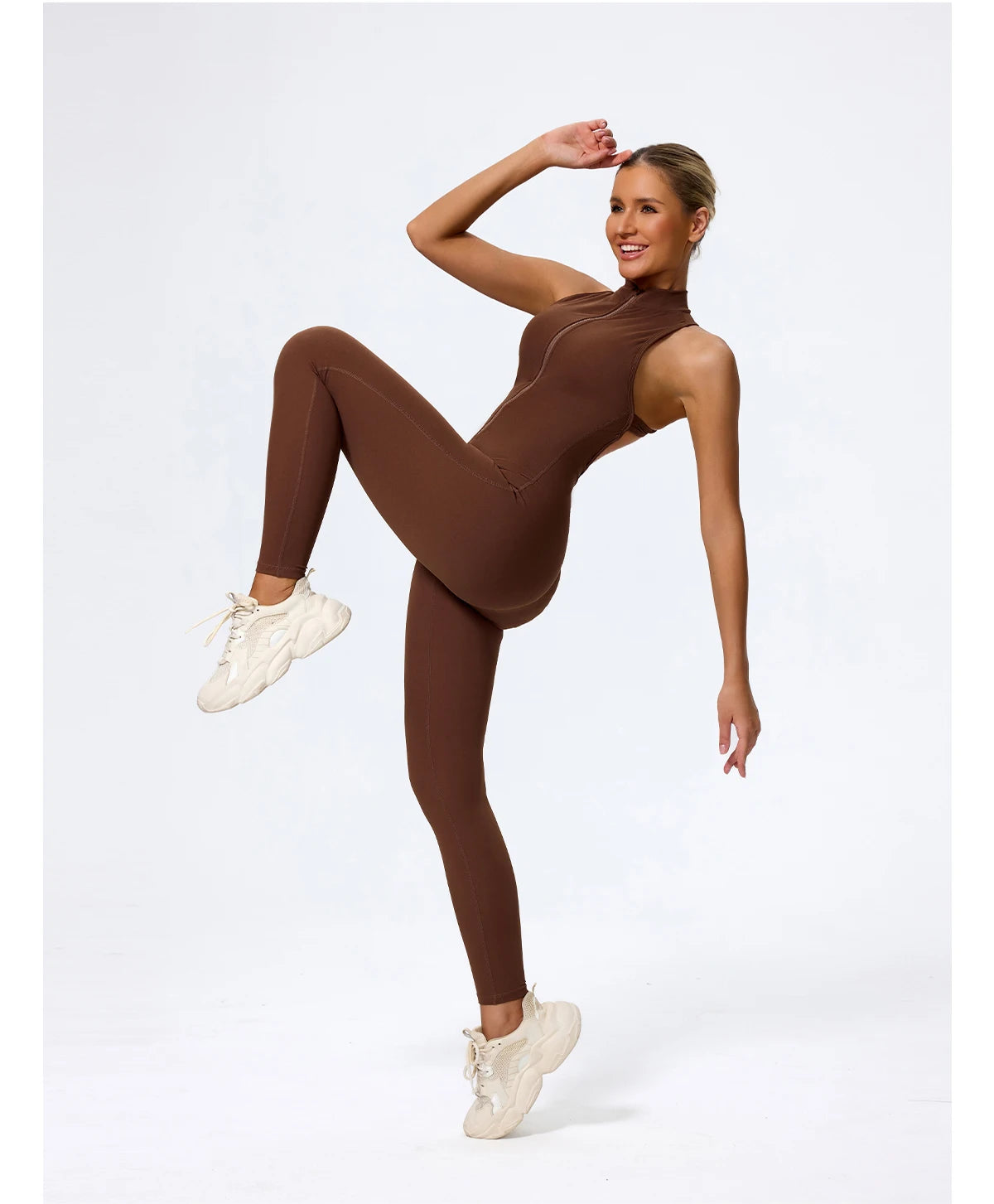 Macacão PowerV Sculpt Zip