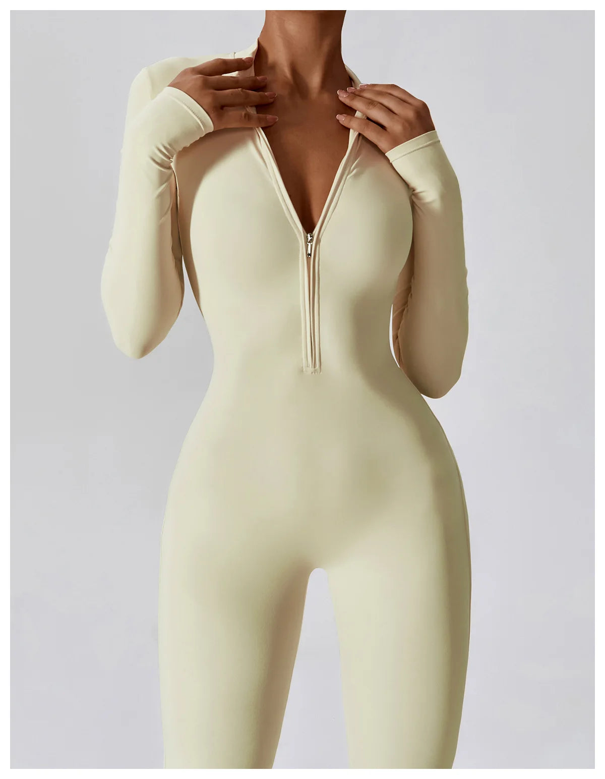 Macacão AuraSculpt Zip