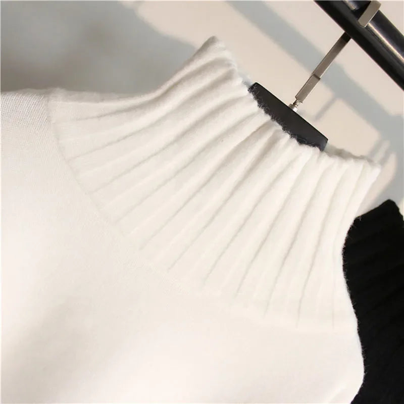 Suéter Encanto: Gola Alta Conforto e Elegância