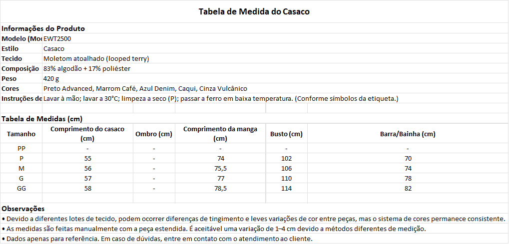 Jaqueta VENTO ZERO™