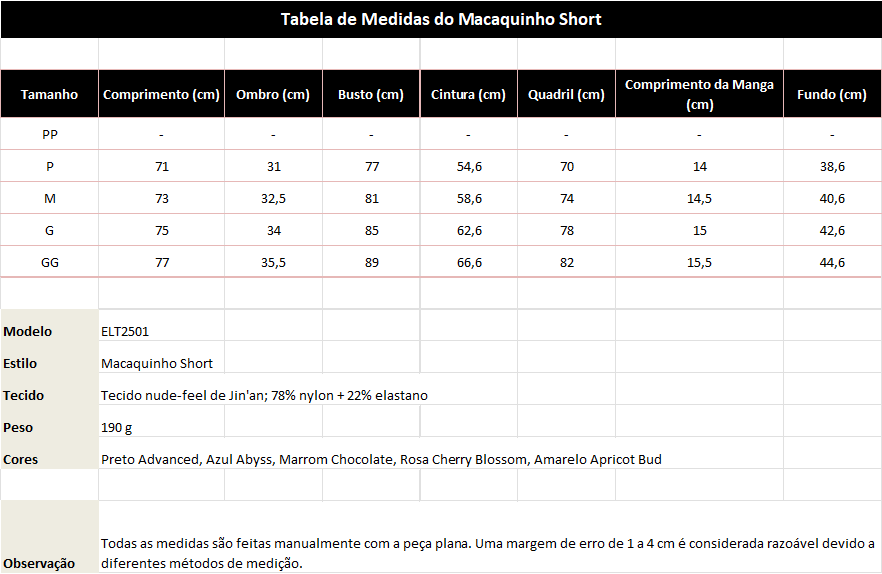 Macacão CurveGlow Open Back