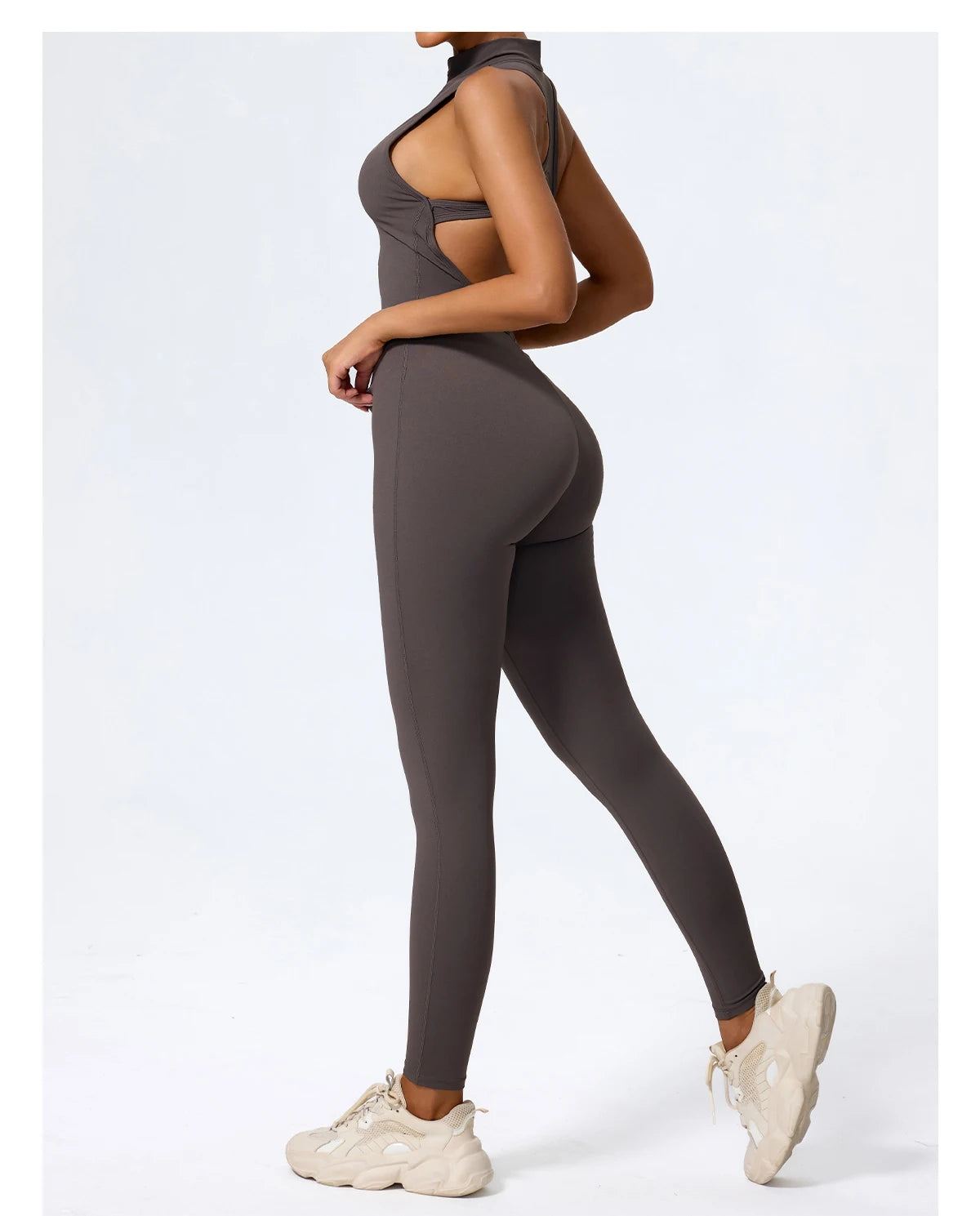 Macacão PowerV Sculpt Zip