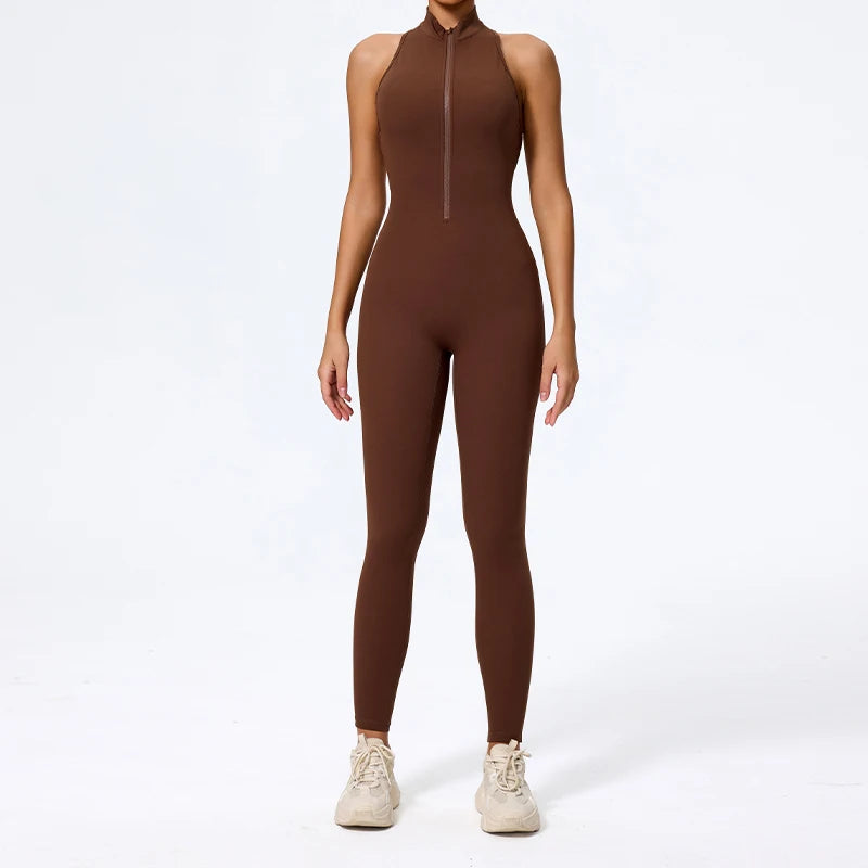 Macacão PowerV Sculpt Zip