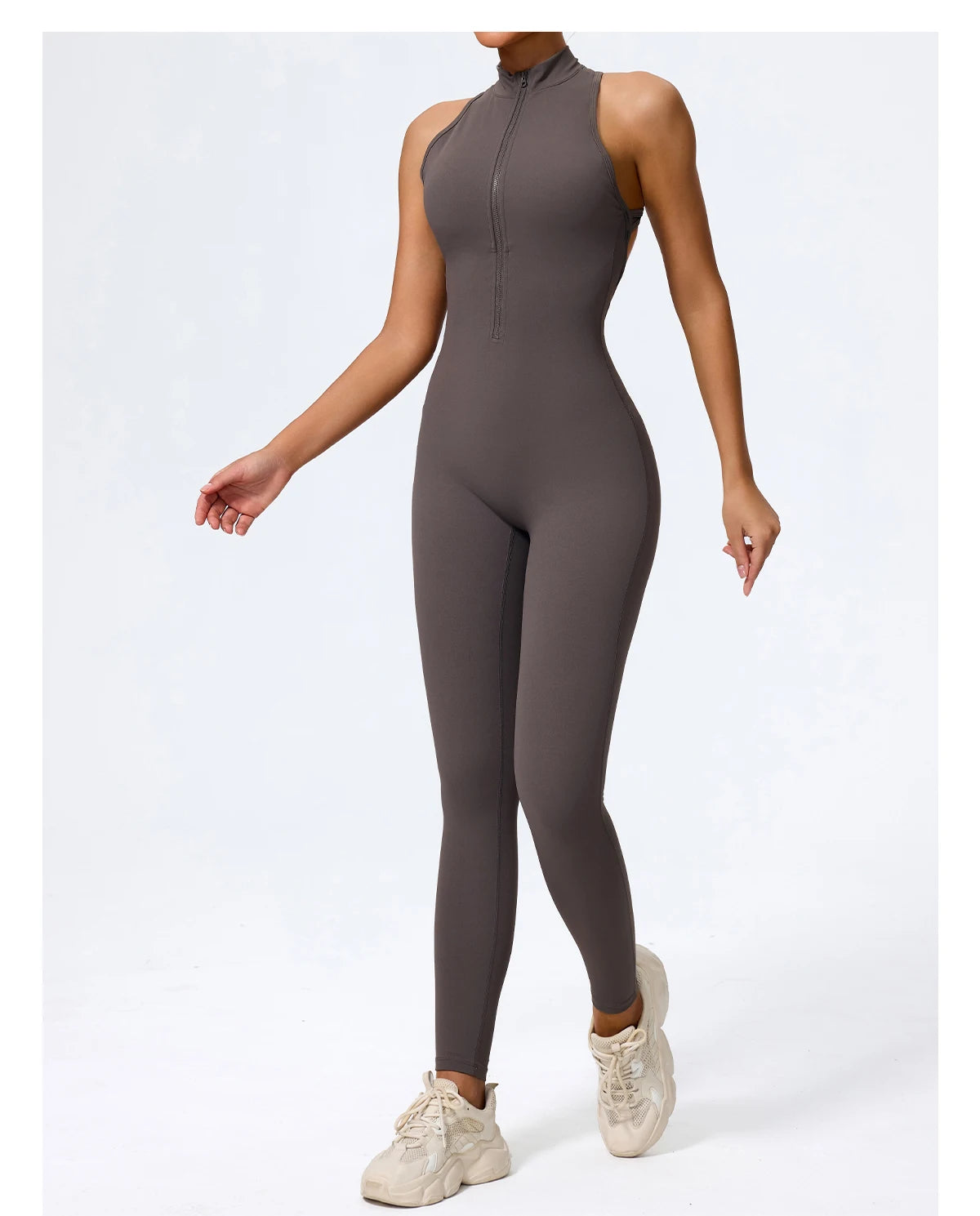 Macacão PowerV Sculpt Zip
