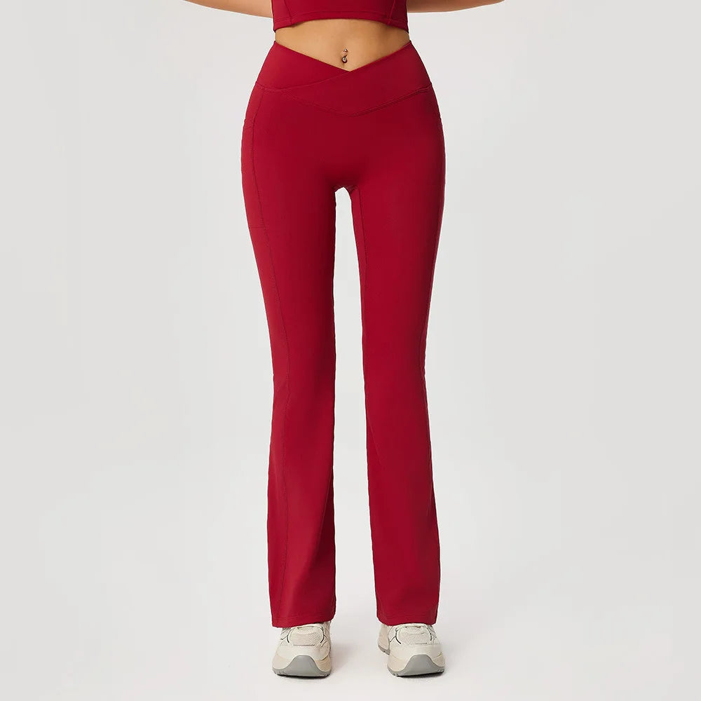 Calça Legging Flare Império Shape