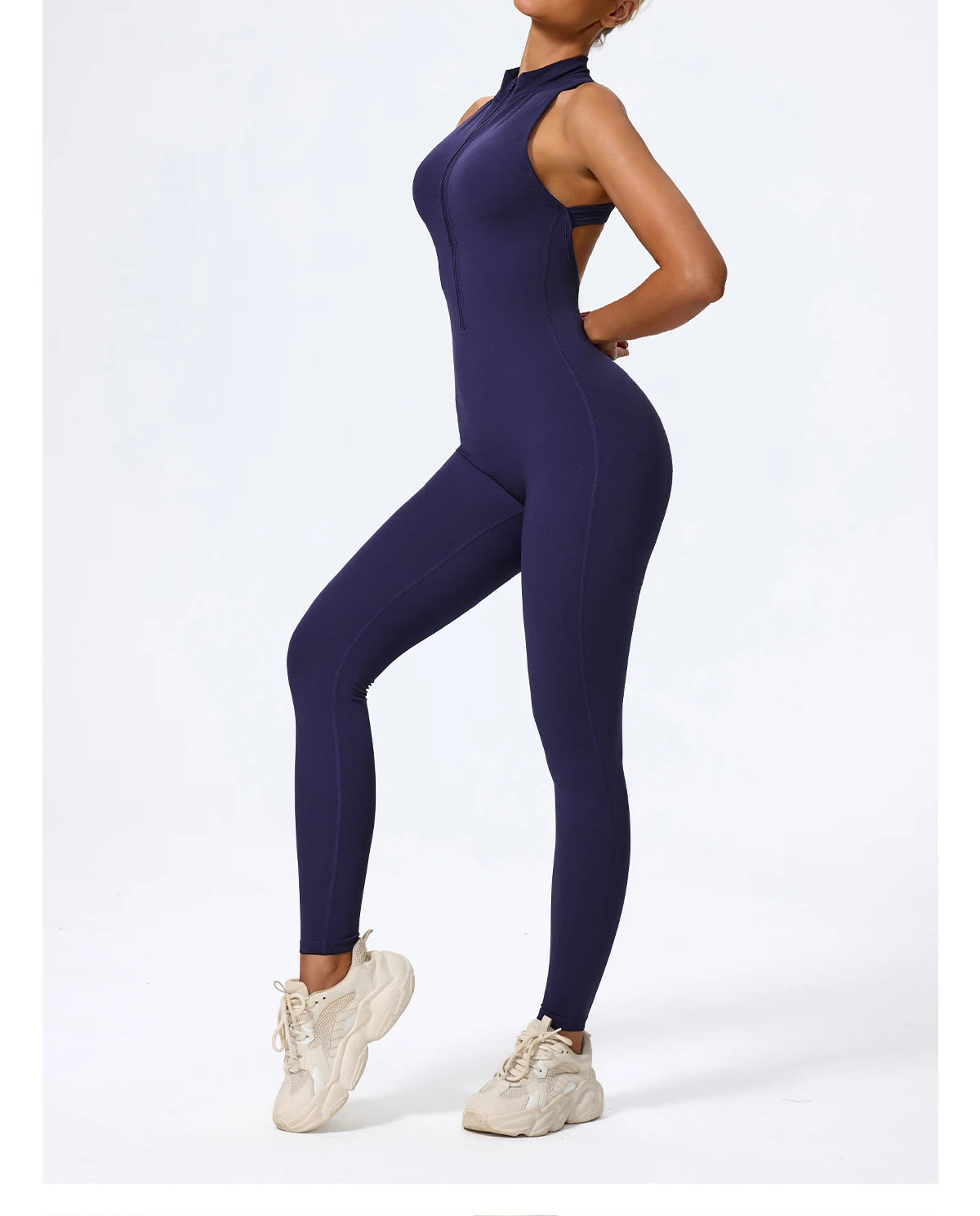 Macacão PowerV Sculpt Zip