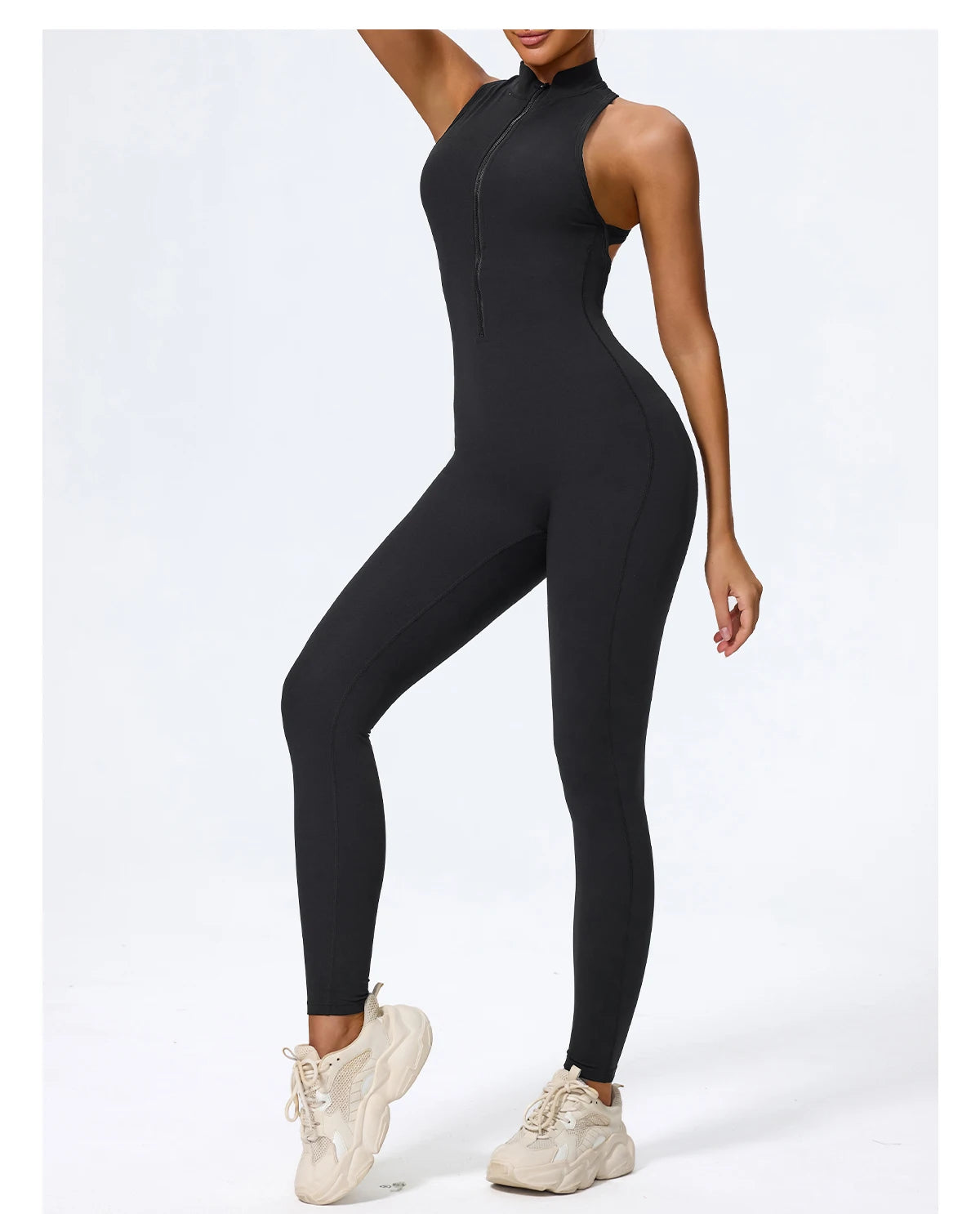 Macacão PowerV Sculpt Zip