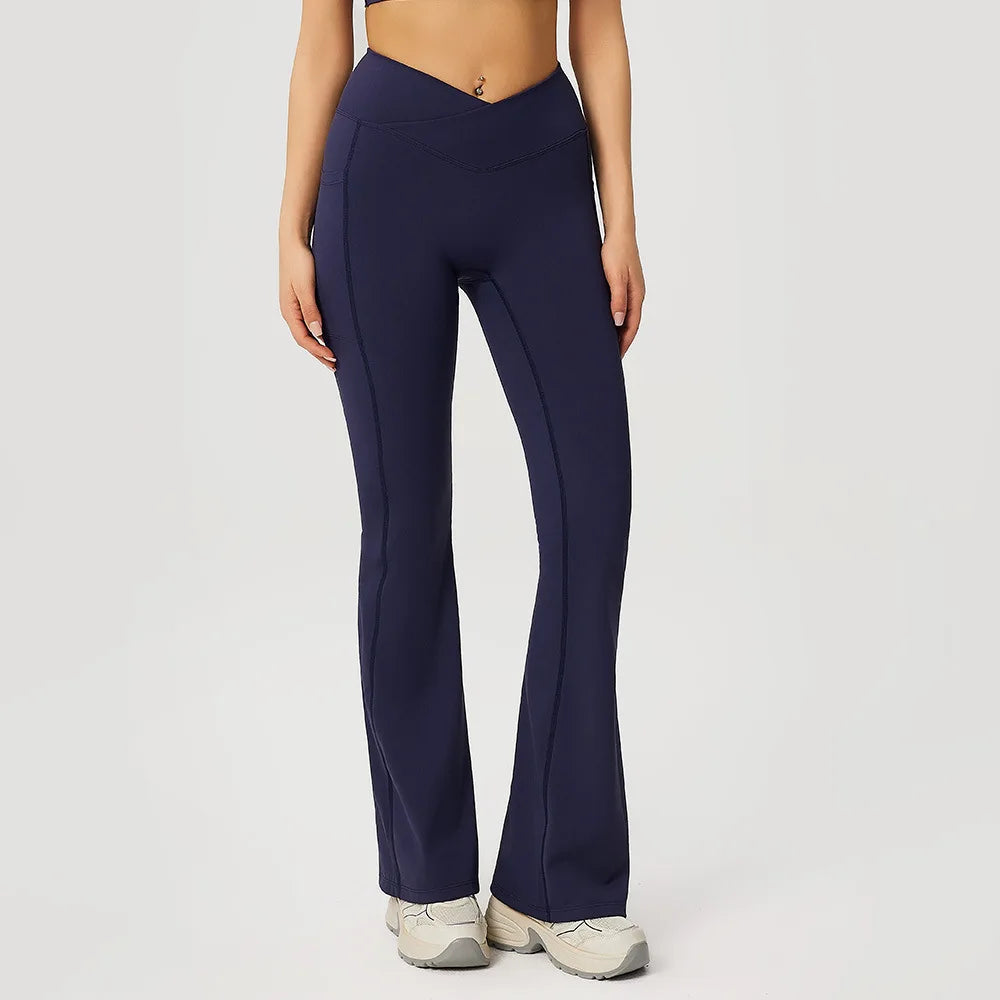 Calça Legging Flare Império Shape