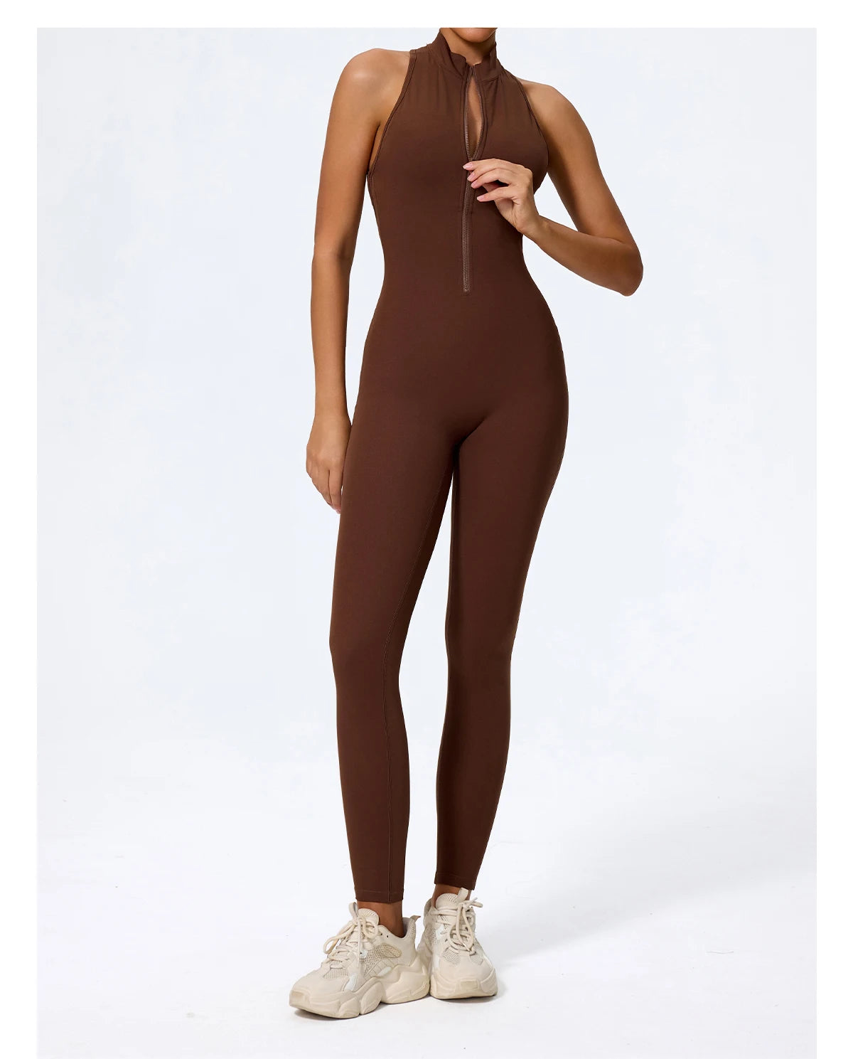 Macacão PowerV Sculpt Zip