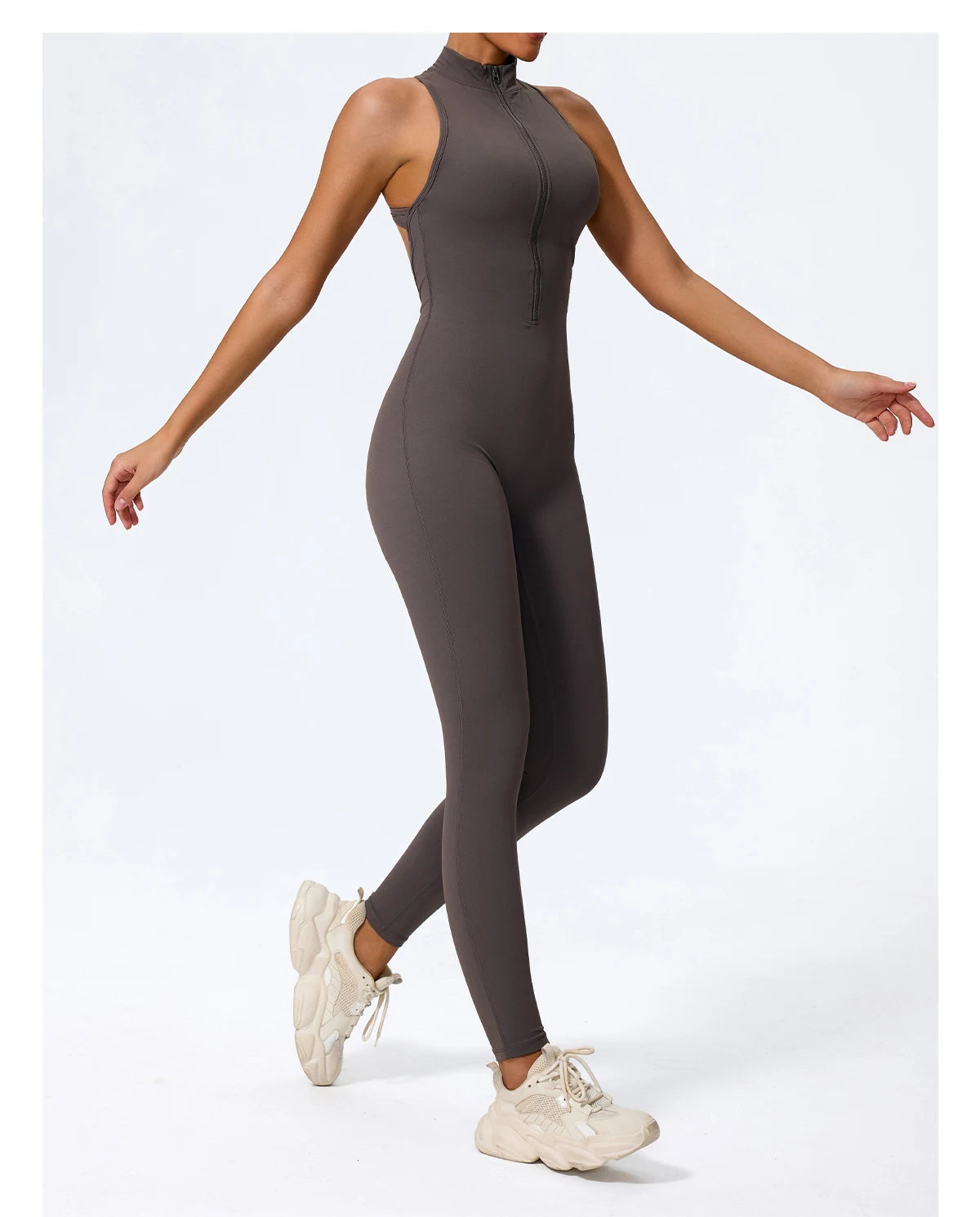 Macacão PowerV Sculpt Zip